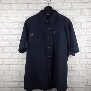 Seven Classic Fit Men's Dark Blue Shirt